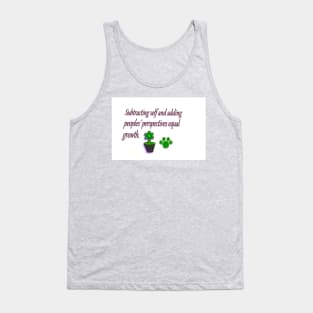 Subtracting self equation Tank Top